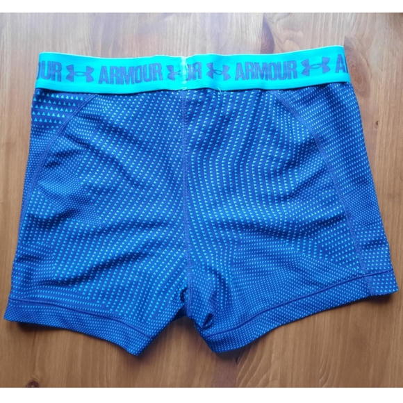 SOLD Under Armour Spandex Running Shorts - Picture 3 of 4